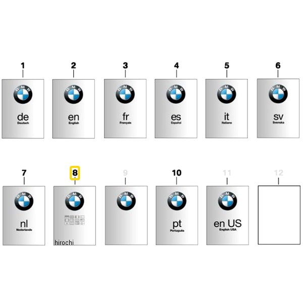 BMW純正 取扱説明書 公用車 01498525640 HD店