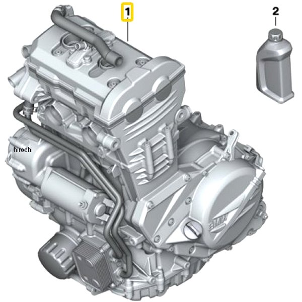 BMW純正 エンジン Schwarz 11008554840 HD店