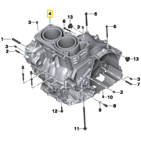 BMW純正 Engine housing, black 11118540741 HD店