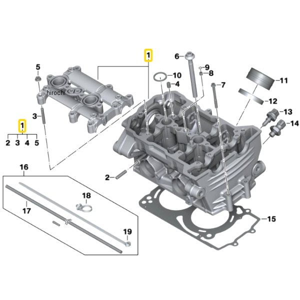 BMW純正 シリンダー ヘッド schwarz 11128535982 HD店