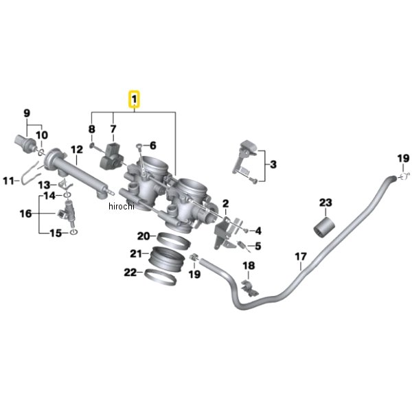 BMW純正 スロットル バタフライ サポート 13547716114 HD店