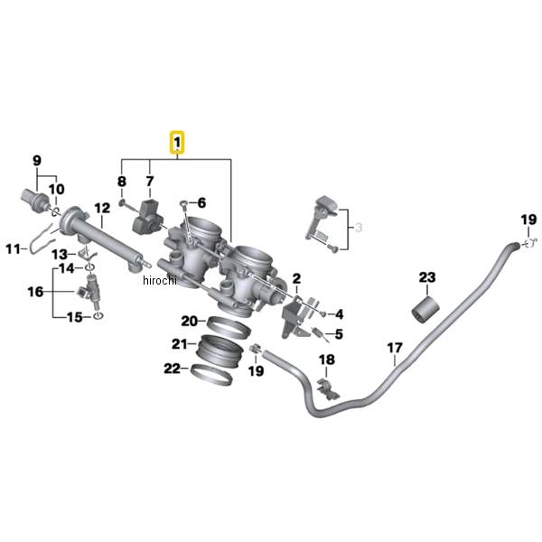 BMW純正 スロットル バタフライ サポート 13547728355 HD店