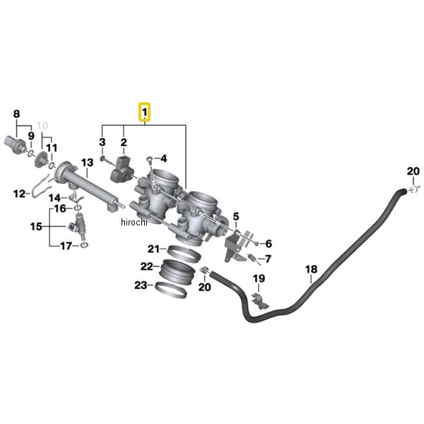 BMW純正 スロットル バタフライ サポート 13548520783 HD店