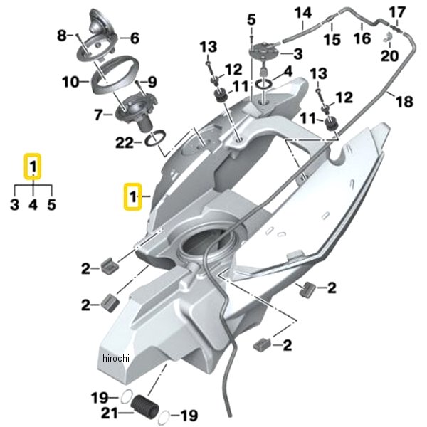 BMW純正 燃料タンク 16118557630 HD店