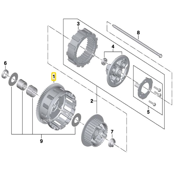 BMW純正 クラッチ ドラム 21218356980 HD店