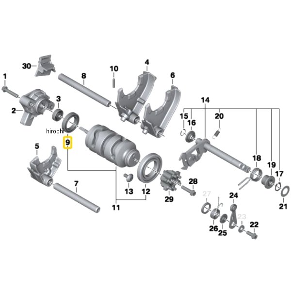 BMW純正 パイロット ベアリング 23007690505 HD店