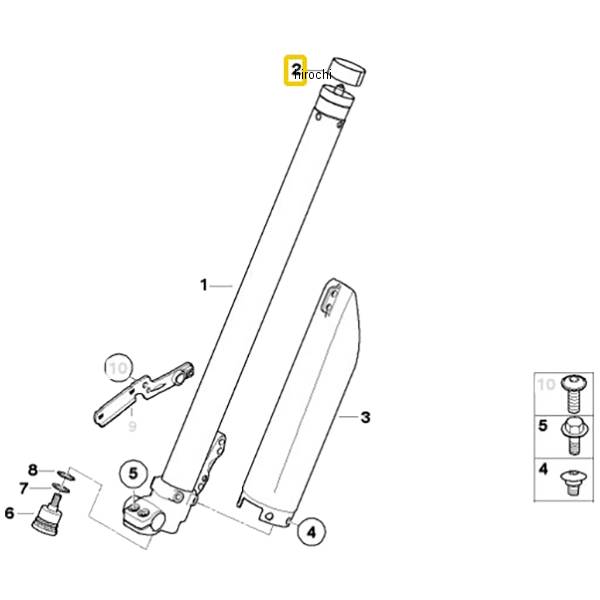 BMW純正 ガイド ブッシュ 31427692150 HD店