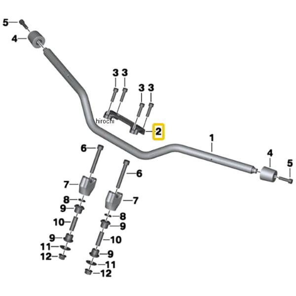 BMW純正 一体型コントロール アーム クランプ 31428530982 HD店
