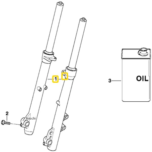 BMW純正 フォーク ストラット schwarz RH 31428531274 HD店