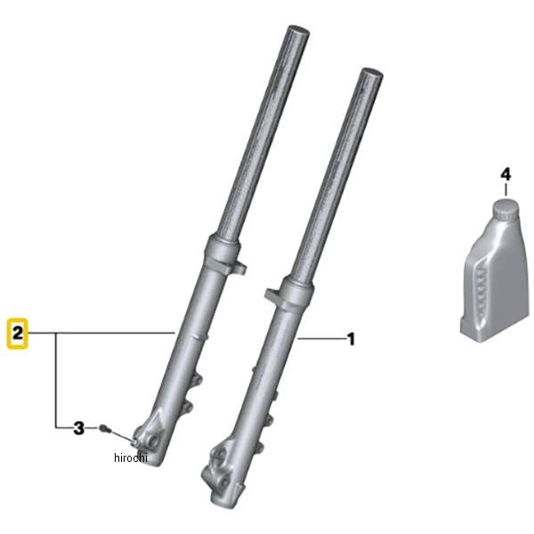 BMW純正 フォークストラット 右 31428534998 HD店