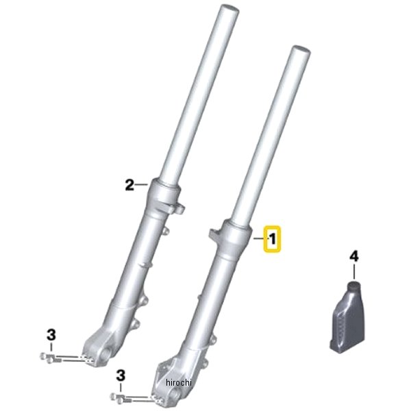 BMW純正 フォークストラット 左 31428565119 HD店
