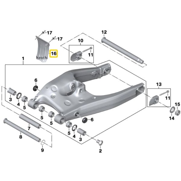 BMW純正 SPストラットスプラッシュガード 33548359968 HD店