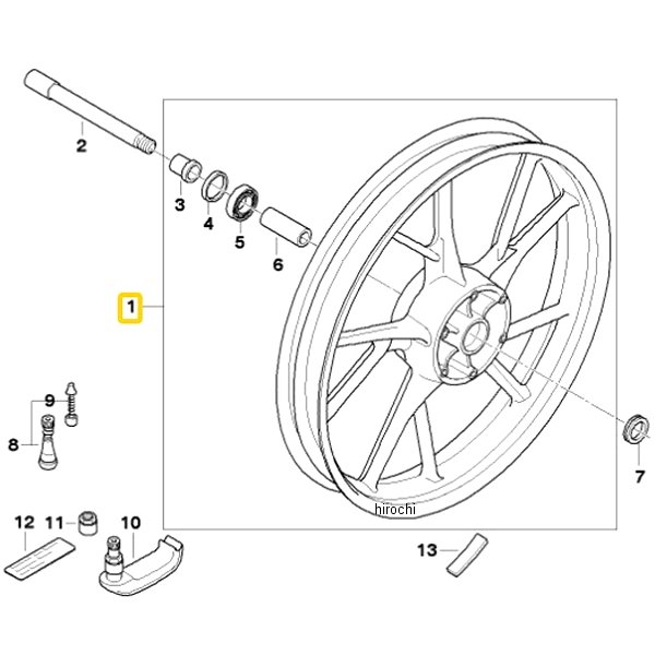 BMW純正 F ホイール magnesium 36317700440 HD店