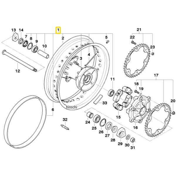 BMW純正 R スポークホィール 36318564177 HD店