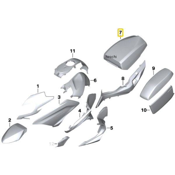 BMW純正 無線ボックス カバー ロー 46548556092 HD店