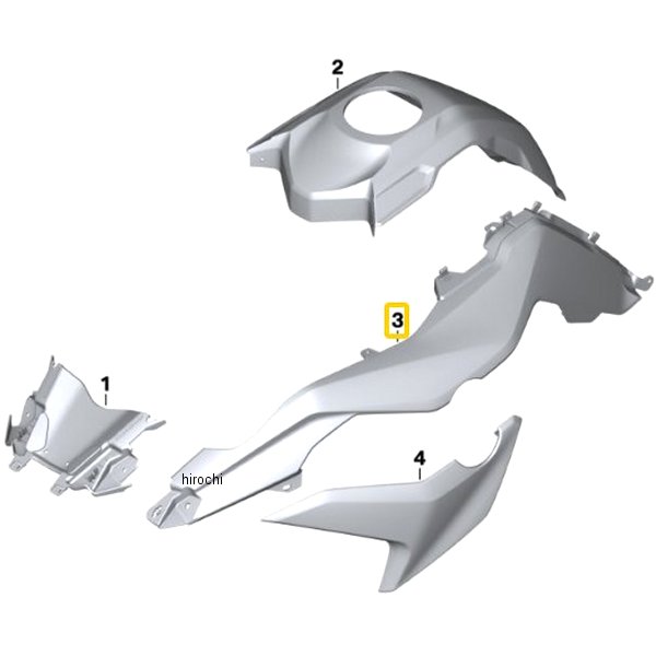 BMW純正 サイド パネル RH 46628394076 HD店