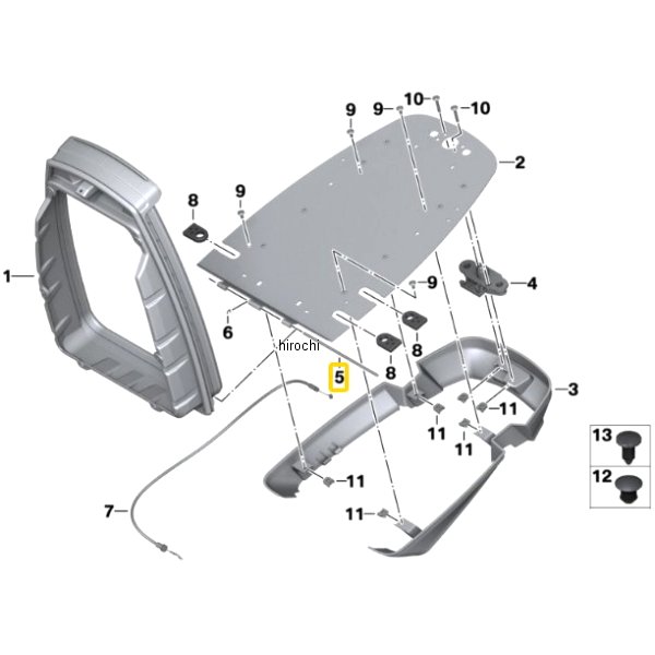 BMW純正 ヒンジ アクスル 46637694574 HD店
