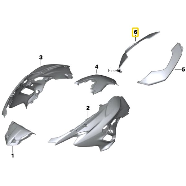 BMW純正 R クォーター トリム パネル RH 46637728122 HD店