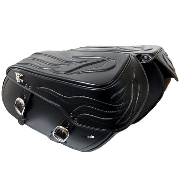 クロス Xross ラージダブルサドルバッグ 3Dウィング 28L 黒 BSW-001-SA HD店