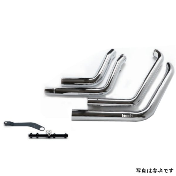 モーターステージ ショットガンエキパイ 00年-06年 ソフテイル 黒 20050195 HD店