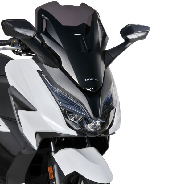 0301T15-XX アルマックス ERMAX スポーツ スクリーン 39cm 21年 FORZA250 ライトブラック 0301T15-03 HD店
