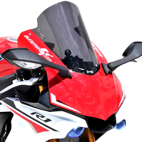 0302XX126 アルマックス ERMAX スポーツ スクリーン 15年-19年 YZF-R1 サテンブラック 030247126 HD店