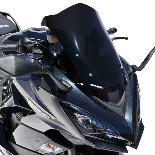 0303S80-XX アルマックス ERMAX スポーツ スクリーン 44cm 20年 Ninja1000、Z1000SX クリア 0303S80-01 HD店