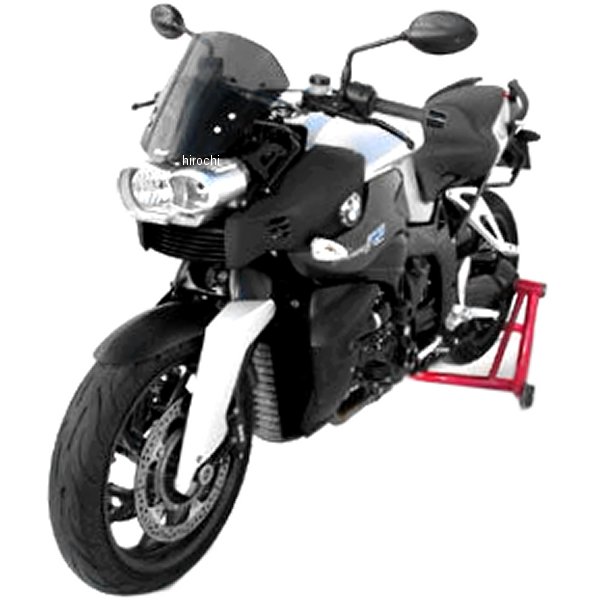 0110XX028 アルマックス ERMAX ハイプロテクションスクリーン 30cm 09年-15年 BMW K1300R ライトブラック 011003028 HD店