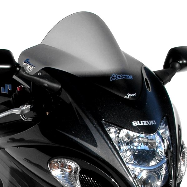 0704XX088 アルマックス ERMAX Aeromax スクリーン 40cm 08年-17年 GSXR1300R Hayabusa グレー 0704540..
