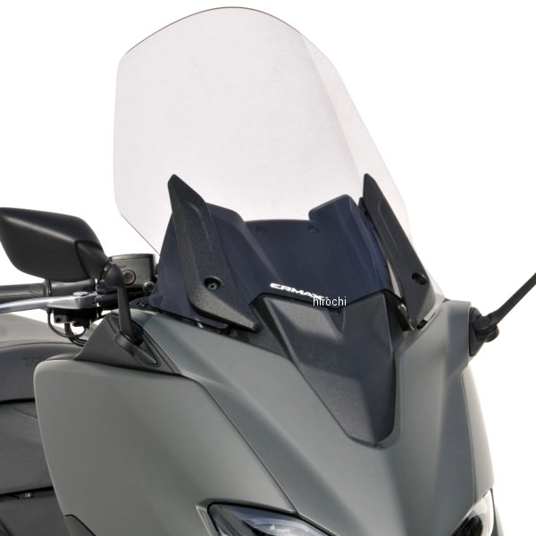 0102Y92-XX アルマックス ERMAX ハイプロテクション ウインドスクリーン 53cm 20年-21年 TMAX560 サテングレー 0102Y92-83 HD店