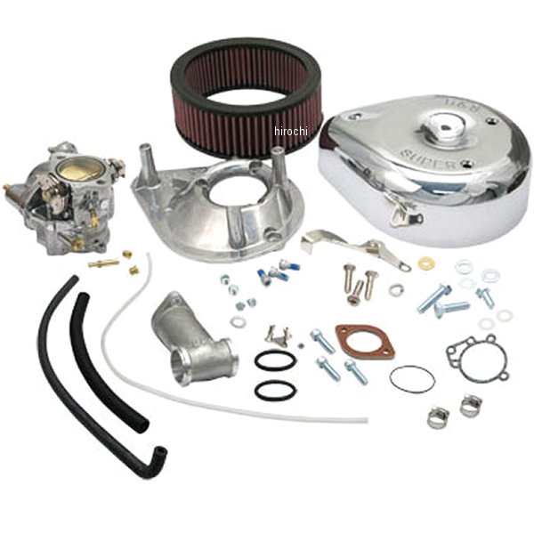 【メーカー在庫あり】 ガッツクローム S&S Eキャブキット 55-65年 パンヘッド 11-0401 HD店