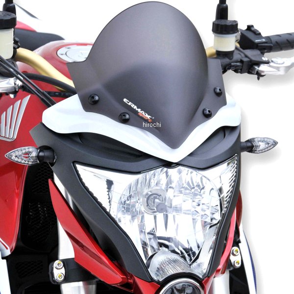 アルマックス ERMAX スポーツ スクリーン 23cm08年-17年 ホンダ CB1000Rカラー:レッドスクリーン高さ:約23cm素材:PMMAアクリル樹脂厚さ:約3mm※画像は参考となります。実際の色、素材、タイプは表記のものとなりますのでご注意下さい。※メーカーエンブレム、ステッカー等予告なく変更になります。ご了承の上ご購入をお願いします。※海外輸入品の為、納期予定は1-2ヶ月程度となります。予めご了承ください。正規輸入品【ERMAX】フランス製スクリーンで有名なErmaxは、世界中で販売されておりMotoGPやEnduranceSBKなどのレースシーンでも採用され数多くのレースを制しています。欧州の有名、高品質な製品とされています。030106103楽天 HD店