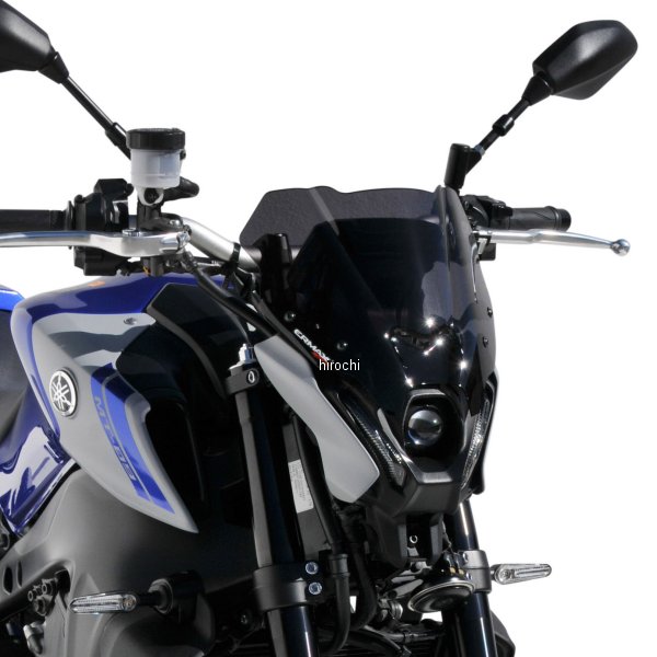 0302Y99-XX アルマックス ERMAX スポーツスクリーン 21年-22年 MT-09 サテンブラック 0302Y99-47 HD店