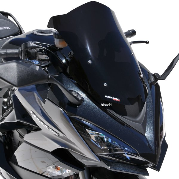 0303S66-XX アルマックス ERMAX スポーツスクリーン 45cm 17年-19年 Ninja1000、Z1000SX ライトブラウン 0303S66-02 HD店