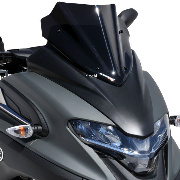 SS02Y94-XX アルマックス ERMAX スーパースポーツ スクリーン 30cm 20年-21年 TRICITY300 ライトブラッ..