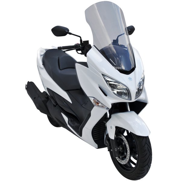 0104Y83-XX アルマックス ERMAX ハイプロテクション ウインドスクリーン 69cm 17年-20年 Burgman400 ライトブラック 0104Y83-03 HD店