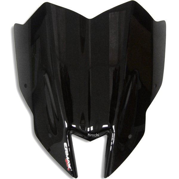 HY03095-XX アルマックス ERMAX ハイパースポーツスクリーン 27.5cm 17年-19年 Z650 サテンブラック HY03095-47 HD店