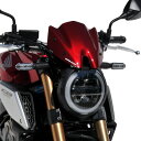 1501T12-XX アルマックス ERMAX ノーズフェアリング 23cm 21年-22年 CB650R サテンブラック2021-2022 1501T12-BL HD店(2)