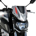 1502121-XX アルマックス ERMAX ノーズフェアリング 14年-17年 MT-07、FZ-07 サテングレー2014-2016 1502121-94 HD店