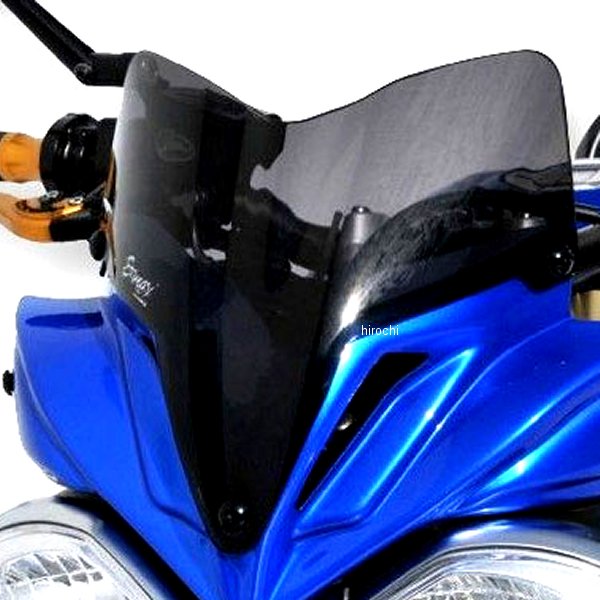 2621XX034 アルマックス ERMAX ノーズカウル 21cm ライトブラックスクリーン付属 13年-15年 トライアンフ Street Triple 無塗装2013-2015 262100034 HD店