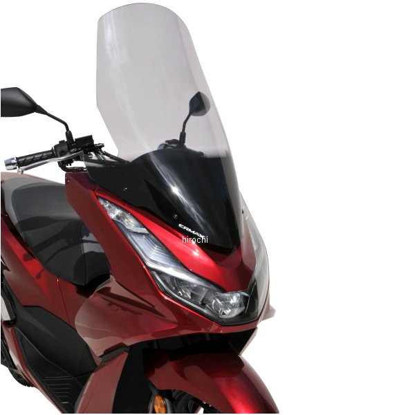 0101T18-XX アルマックス ERMAX ハイプロテクション ウインドスクリーン 76cm 21年-22年 PCX125 クリア 0101T18-01 HD店