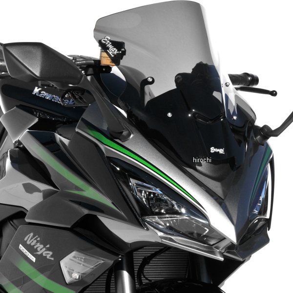 0703S80-XX アルマックス ERMAX スクリーン Aeromax オリジナルサイズ 20年 Ninja1000、Z1000SX ライトブラック 0703S80-03 HD店