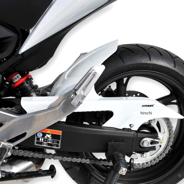 7301XX098 アルマックス ERMAX リアインナーフェンダー 11年-13年 CB600F Hornet シルバーカーボンルック2011-2013 730182098 HD店