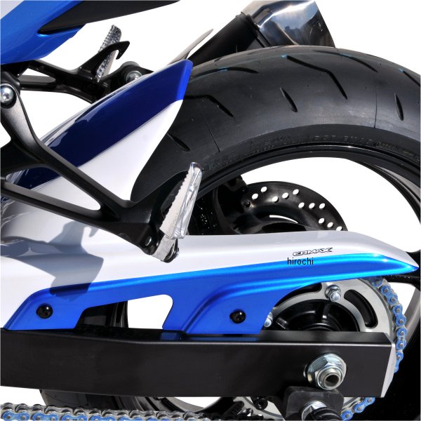 7304XX104 アルマックス ERMAX リアインナーフェンダー 15年-16年 GSX-S750 ホワイト/メタルブルー2014-2015 730496104 HD店