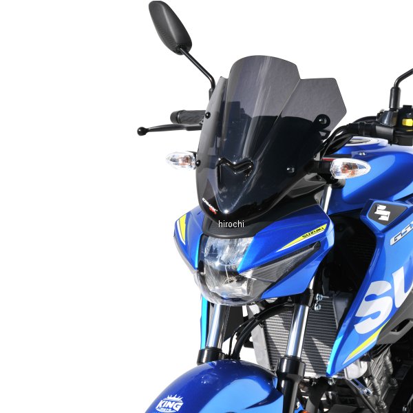 0304Y82-XX アルマックス ERMAX スポーツスクリーン 34cm 17年-20年 GSX-S125 レッド 0304Y82-06 HD店