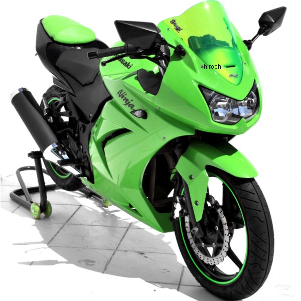 0703XX070 アルマックス ERMAX スクリーン Aeromax 36cm 08年-12年 Ninja250R サテン 070390070 HD店