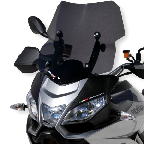 TO08XX040 アルマックス ERMAX スポーツスクリーン 45cm 12年-16年 アプリリア CAPONORD1200 ライトブラウン TO0802040 HD店