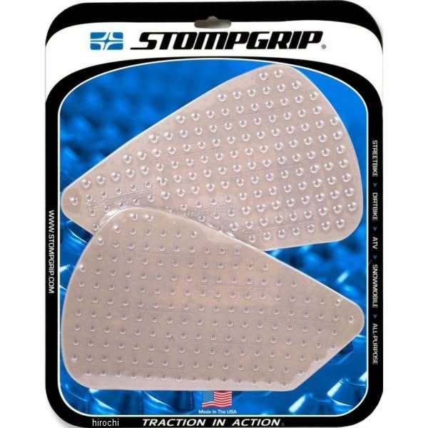 ストンプグリップ STOMPGRIP トラクションパッドタンクキット 17年-18年 BMW R1200GS クリア 55-10-0153C HD店