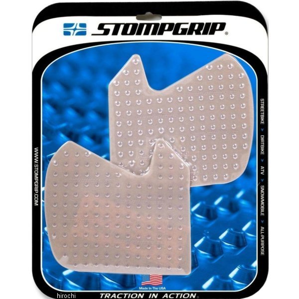 ストンプグリップ STOMPGRIP トラクションパッドタンクキット 17年-19年 BMW G310R クリア 55-10-0154C HD店