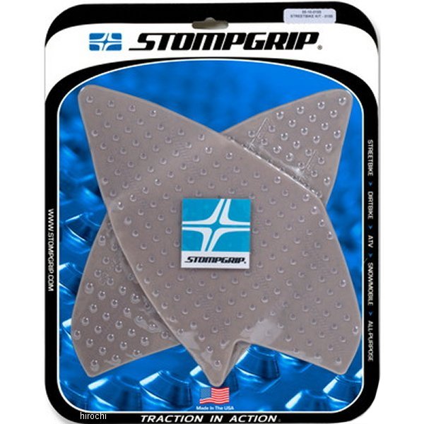 ストンプグリップ STOMPGRIP トラクションパッドタンクキット 17年-19年 BMW G310GS クリア 55-10-0155C HD店
